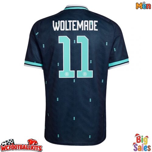 Germany Nick Woltemade #11 Replica Away Stadium Shirt World Cup 2026 Short Sleeve